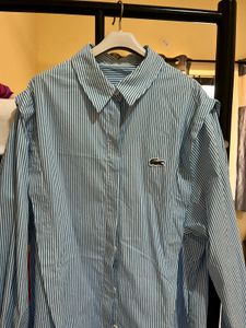 Striped Button-Up Shirt