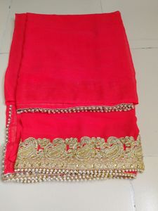 Orange Saree