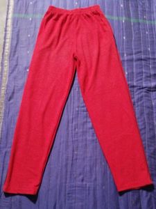 Red Comfortable Palazzos