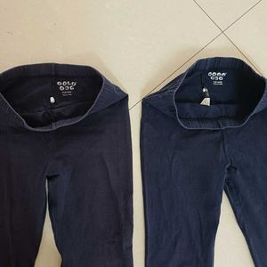 Girls' Navy Leggings Bundle (9 to 10 yrs)