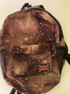 Galaxy Print Backpack