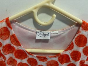 Orange Detailing Dress