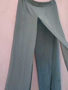 Flowy Teal Palazzo Pants