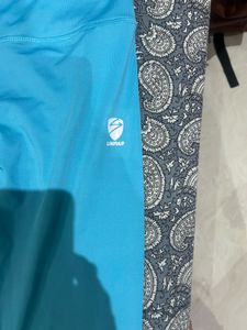 Blue Athletic Leggings