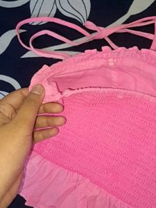 Pink Party Ware Tube Top