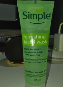 Simple Refreshing Facial Wash