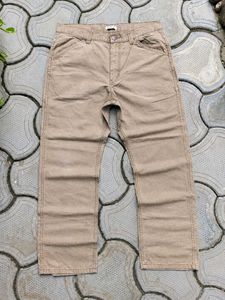Men's Beige Cargo Pants