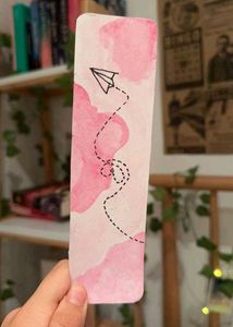 Hand Painted Tea Bookmark