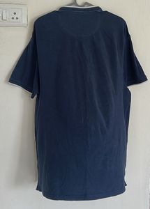 Ether Mandarin Collar Polo Tshirt