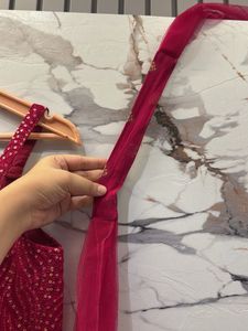 Embellished Peplum Kurta with Dupatta