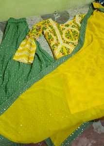 GEORGETTE WITH HAVVY EMBROIDERY WORK