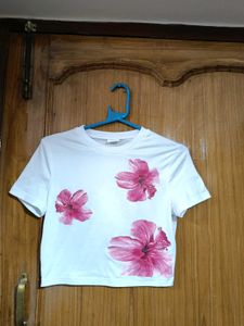 Floral Crop Top 🍓