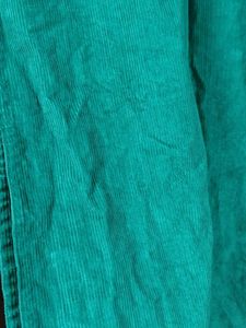 Chic Teal Corduroy fabric Kurta