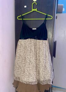 Chic Spaghetti Strap Dress (free size)