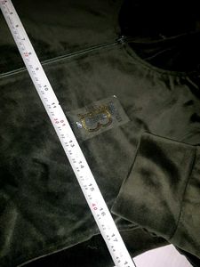 Velvet Tracksuit Set 32-34 size