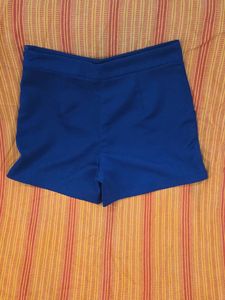 Blue A-Line Skort