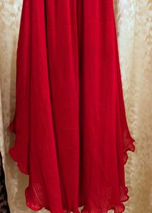 Red High-Low Dress