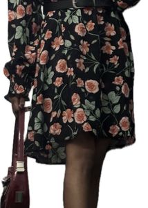 Floral Print Mini Dress
