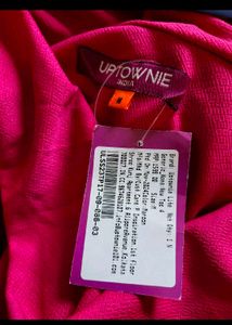 Stunning Ruched Pink Dress