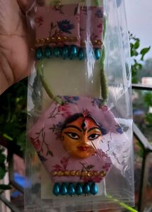Durga Face Necklace Set