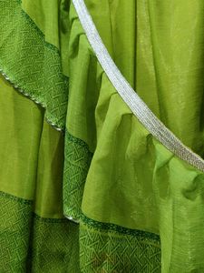 Kids Lehanga Choli With Frill Duptta