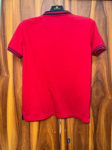 Fort Collins Men's Red Polo T-Shirt | Size Medium