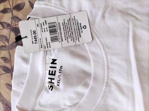 Shein Mountain Graphic T-Shirt black and white pac