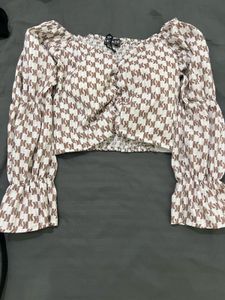 Patterned Two-Piece Set