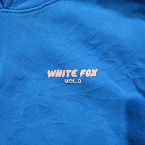 White Fox Vol. 3 Blue Graphic Hoodie