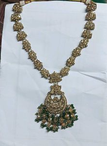 Stunning Crystal Gold-Toned  Necklace