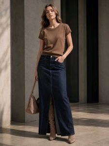 ZARA Mocha-Brown Fine-Knit Top — Rare-to-Find
