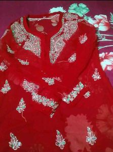 Elegant floral Kurta Set