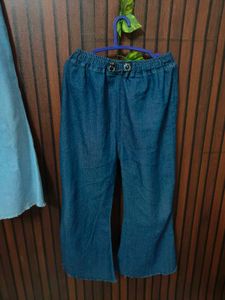 Flared Denim Pants pack of 2 💯