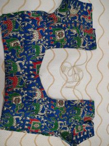 Printed Kalamkari Blouse