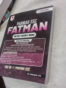 Parmar SSC Fatman GK/GS Theory Book