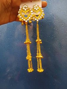 kashmir jhumka golden touch