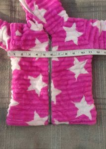 Pink Star Fleece Two-Piece Set