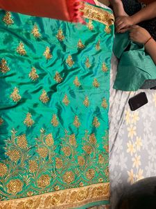 Elegant Blue Silk Saree