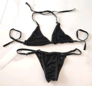 Black Bikini Set 🐈‍⬛ 🆕 NWOT