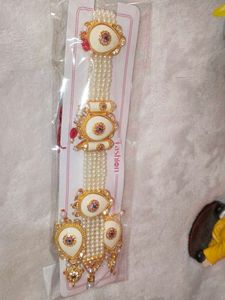 Exquisite Pearl &amp; Gold Ethnic Jewellery Set