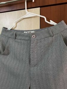 Classic Grey Tailored Trousers