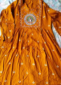 Designer Yellow Kurta Set with Dupatta