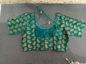 combo of Green Polka Dot Blouse.