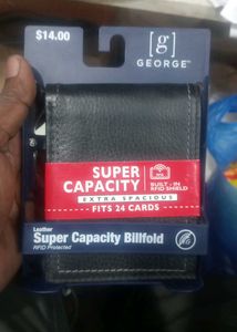 George Super Capacity Billfold Wallet