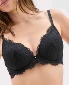 New Elegant Black Lace Bra