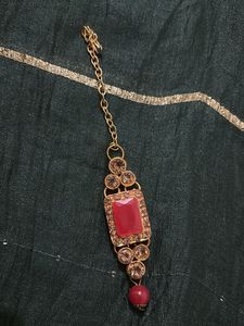 Stunning Red Stone Jewellery Set