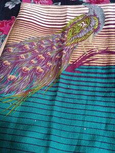 simple and soft saree