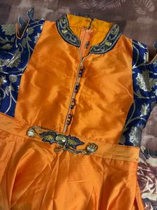 Kids Traditional Anarkali Dress