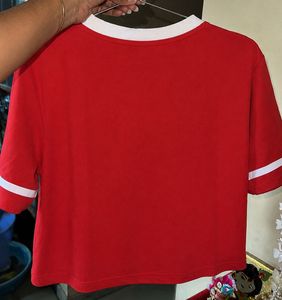 Red T-Shirt with "36" Graphic