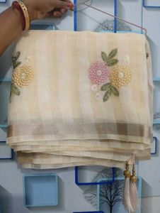 Elegant Embroidered Saree